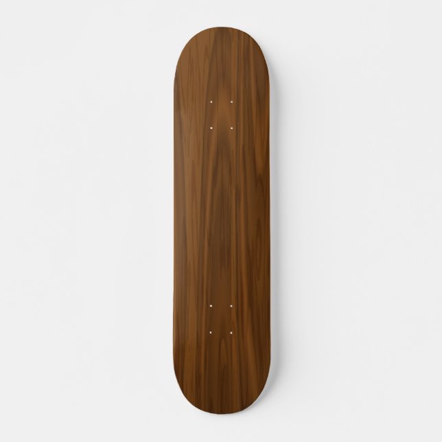 Wooden canvas skateboard (Front)