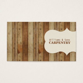 500+ Carpentry Business Cards and Carpentry Business Card Templates ...