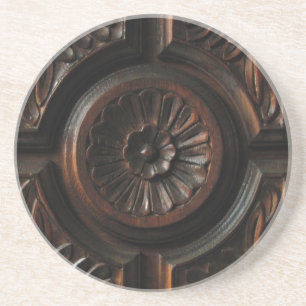 Wooden Carving Coaster