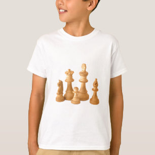 Wooden Chess Pieces T-Shirt