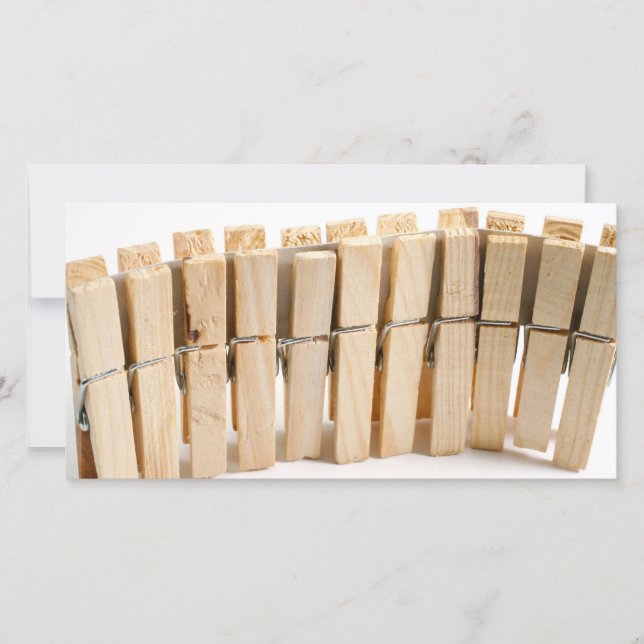 Wooden clothes pegs (Front)
