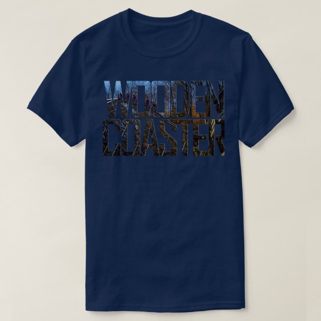 Wooden Coaster Pigeon Forge TN 1 T-Shirt (Design Front)