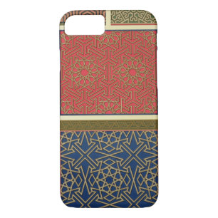 Wooden compartments and borders, from 'Arab Art as iPhone 8/7 Case