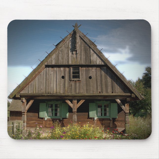 Wooden Cottage - Mousepad (Front)