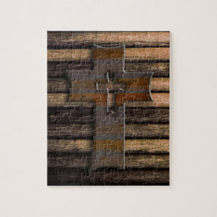 Wooden Cross Jigsaw Puzzle