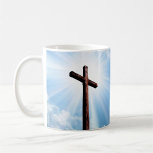 Wooden Cross Mug