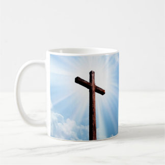 Wooden Cross Mug