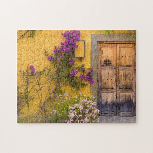 Wooden doorway jigsaw puzzle (Horizontal)