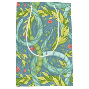 Wooden dragons  medium gift bag