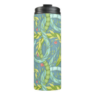 Wooden dragons  thermal tumbler