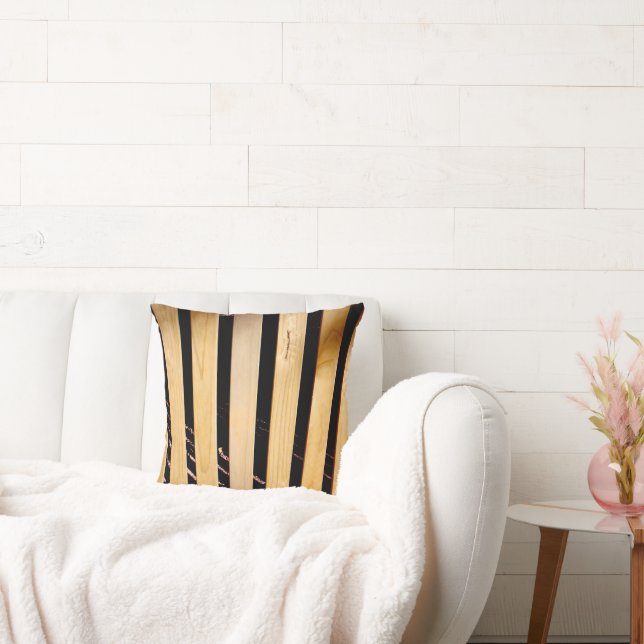 Wooden Fence Posts, Cushion (Couch)
