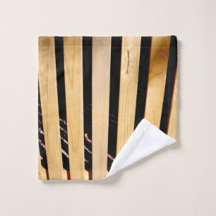 Wooden Fence Posts, Wash Cloth