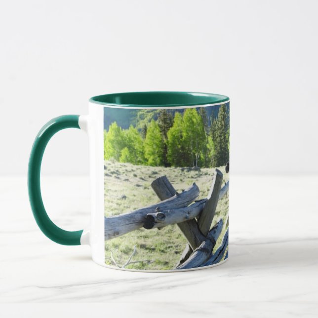 Wooden Fenceline Mug (Left)