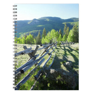 Wooden Fenceline Notebook