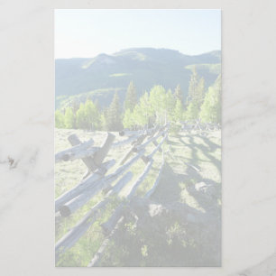 Wooden Fenceline Stationery