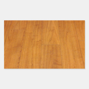 Wooden Floor Parquetry Parquet Laminate Brown Rectangular Sticker