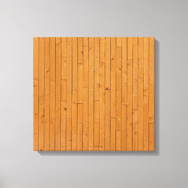 Wooden Floorboards Canvas Print (Front)
