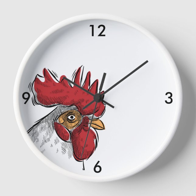 Wooden Frame Clock (Front)