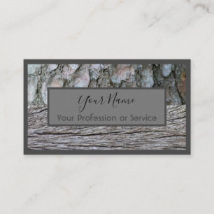 Wooden frame for interior design and carpentry! business card