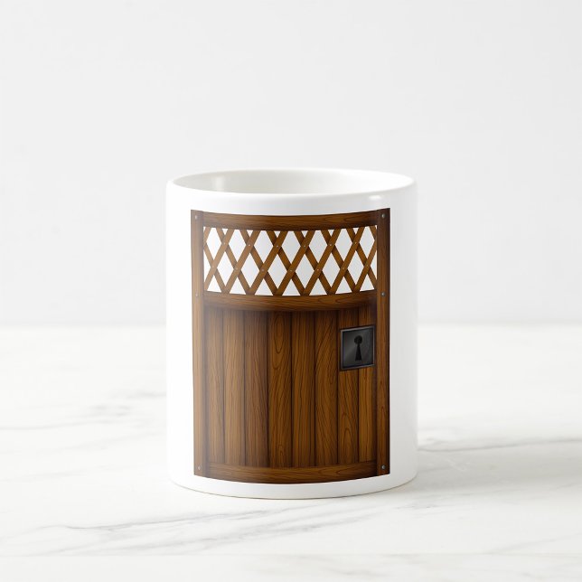 Wooden Gate Brown Timber Mug (Creator Uploaded)