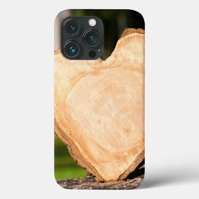 wooden heart Case-Mate iPhone case (Back)