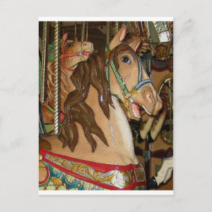 wooden Horse Postcard