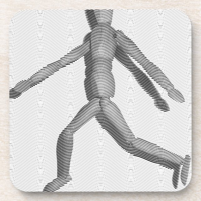 Wooden Human Mannequin Coaster (Front)