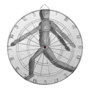 Wooden Human Mannequin Dartboard