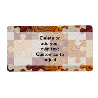 Wooden jigsaw puzzle