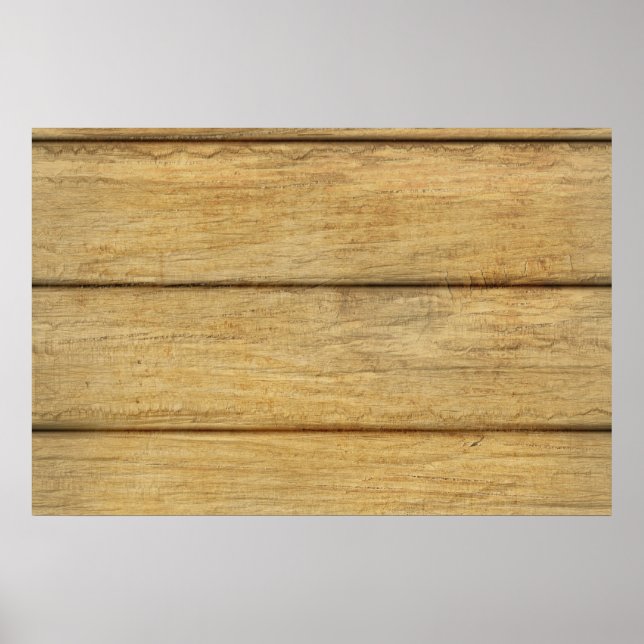 Wooden Panel Texture Poster (Front)