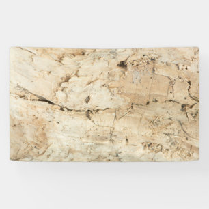 Wooden pattern banner