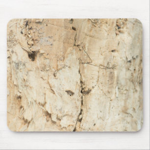 Wooden pattern mouse mat