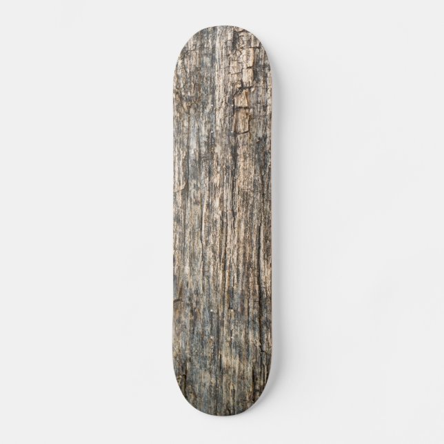 Wooden pattern skateboard (Front)