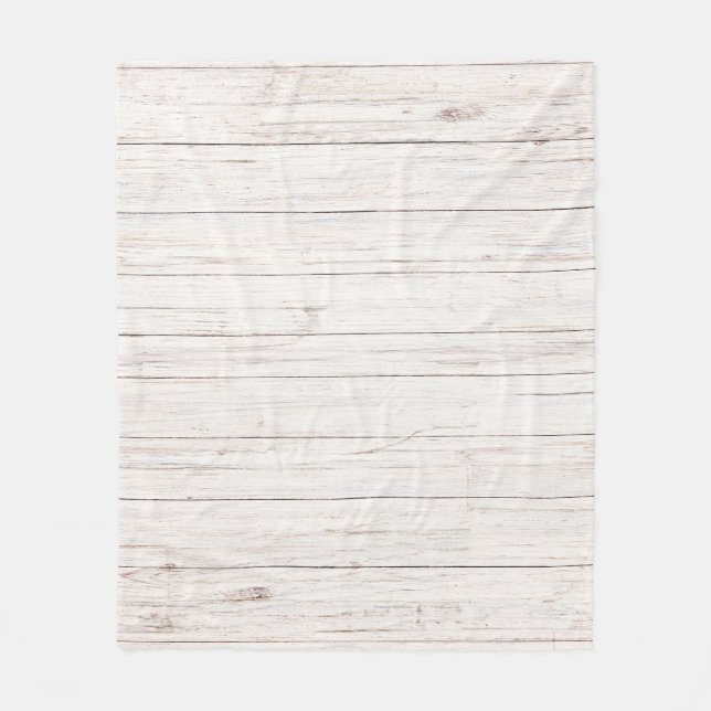wooden planks fleece blanket (Front)