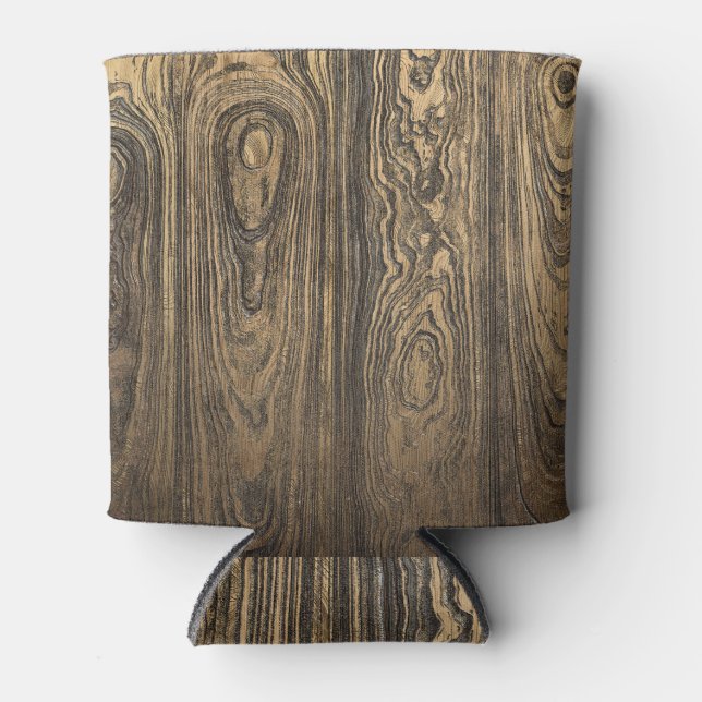 Wooden planks, natural texture background. can cooler (Front)