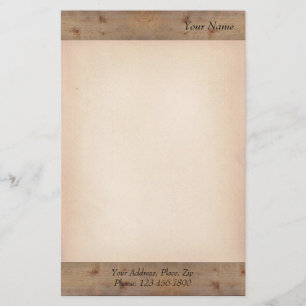 Wooden Planks Stationery