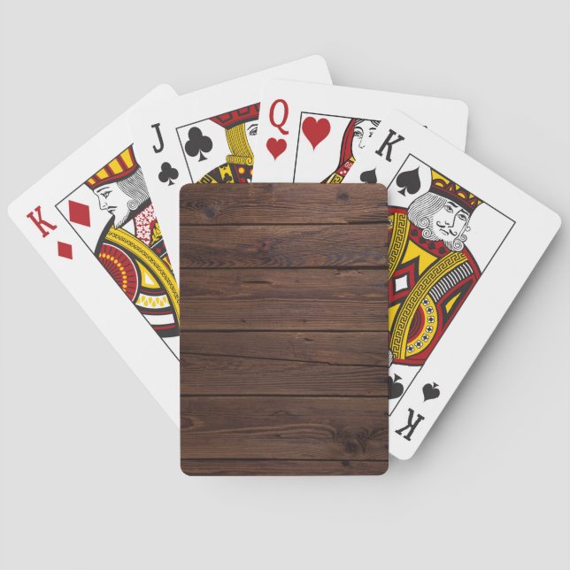 Wooden Playing Cards (Back)
