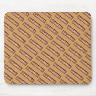 Wooden Ruler Math Teacher Gift Mouse Pad