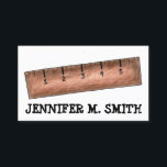 Wooden Ruler Math Teacher Tutor Mathematics School Business Card<br><div class="desc">Simply personalise these business cards for a one-of-a-kind look! Business cards feature an original marker illustration of a wooden ruler. Great for a teacher or tutor.</div>