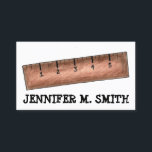 Wooden Ruler Math Teacher Tutor Mathematics School Business Card<br><div class="desc">Simply personalise these business cards for a one-of-a-kind look! Business cards feature an original marker illustration of a wooden ruler. Great for a teacher or tutor.</div>