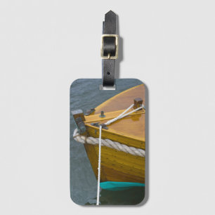 Wooden Sailboat In Water Luggage Tag