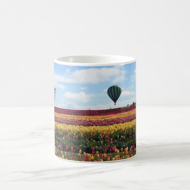 Wooden Shoe Tulip Farm, Woodburn, Oregon Coffee Mug (Center)