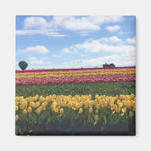 Wooden Shoe Tulip Farm, Woodburn, Oregon Magnet