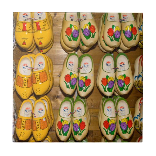 Wooden Shoes, Dutch Village Shop, Noordhuizen Tile (Front)