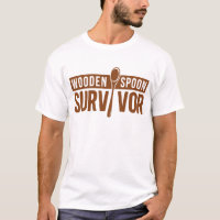 Wooden Spoon Survivor Funny Parenting Humor