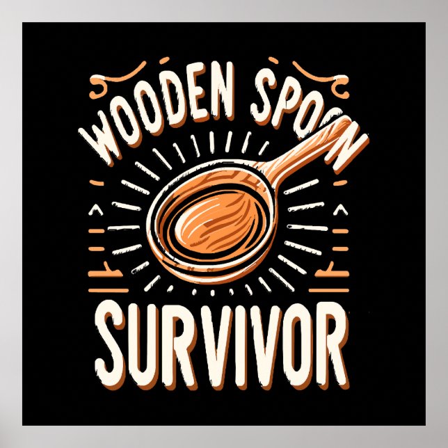 Wooden spoon Survivor Poster (Front)