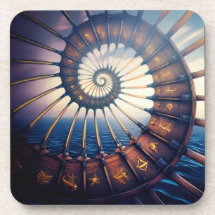 Wooden Star Portal On The Water Coaster