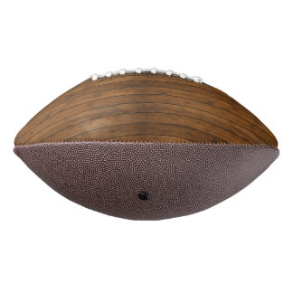 Wooden Texture American Football