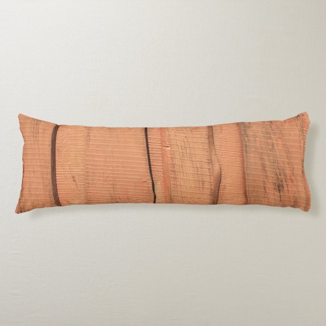 Wooden texture body cushion (Front)
