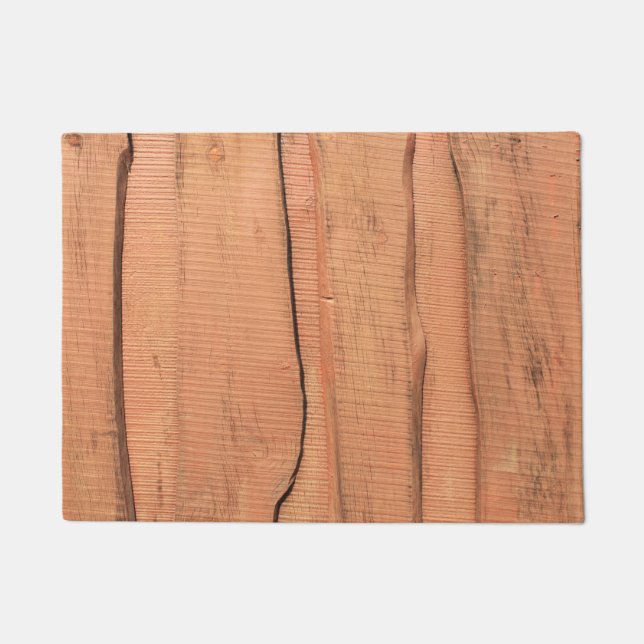 Wooden texture doormat (Front)